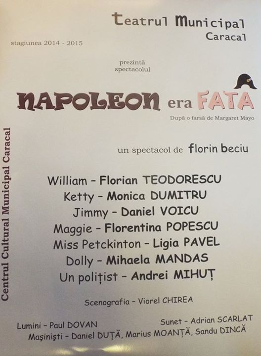 "Napoleon era fata"