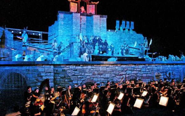 Veliko Tarnovo, Tsarevets, Tosca, L`Opéra de Sofia