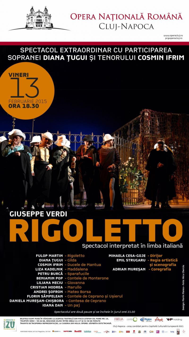 Spectacol liric extraordinar  RIGOLETTO