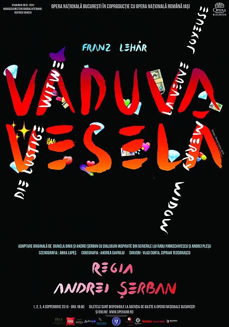 "Văduva veselă", de la Iasi, la Bucuresti