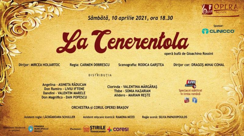 „La Cenerentola”, basmul și în operă