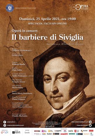 „Gala Extraordinară de Balet” și „Bărbierul din Sevilla”- operă în concert, transmise online de Opera Națională București