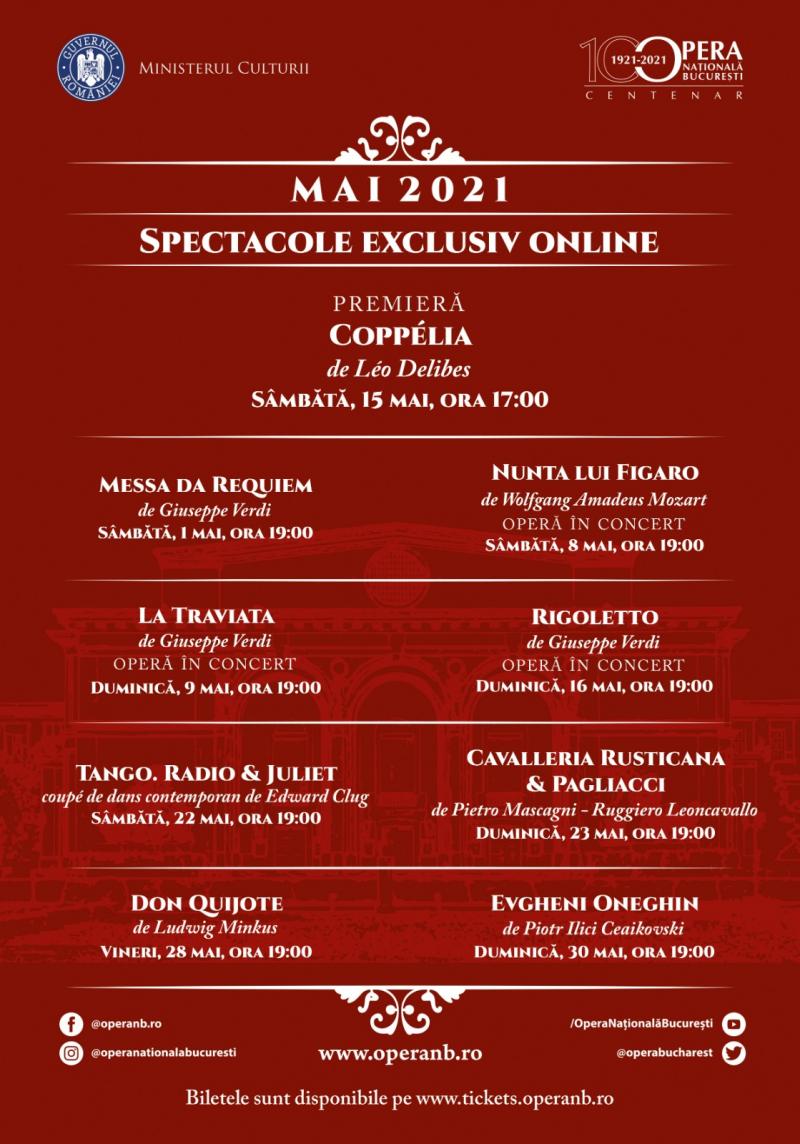 Program online mai 2021