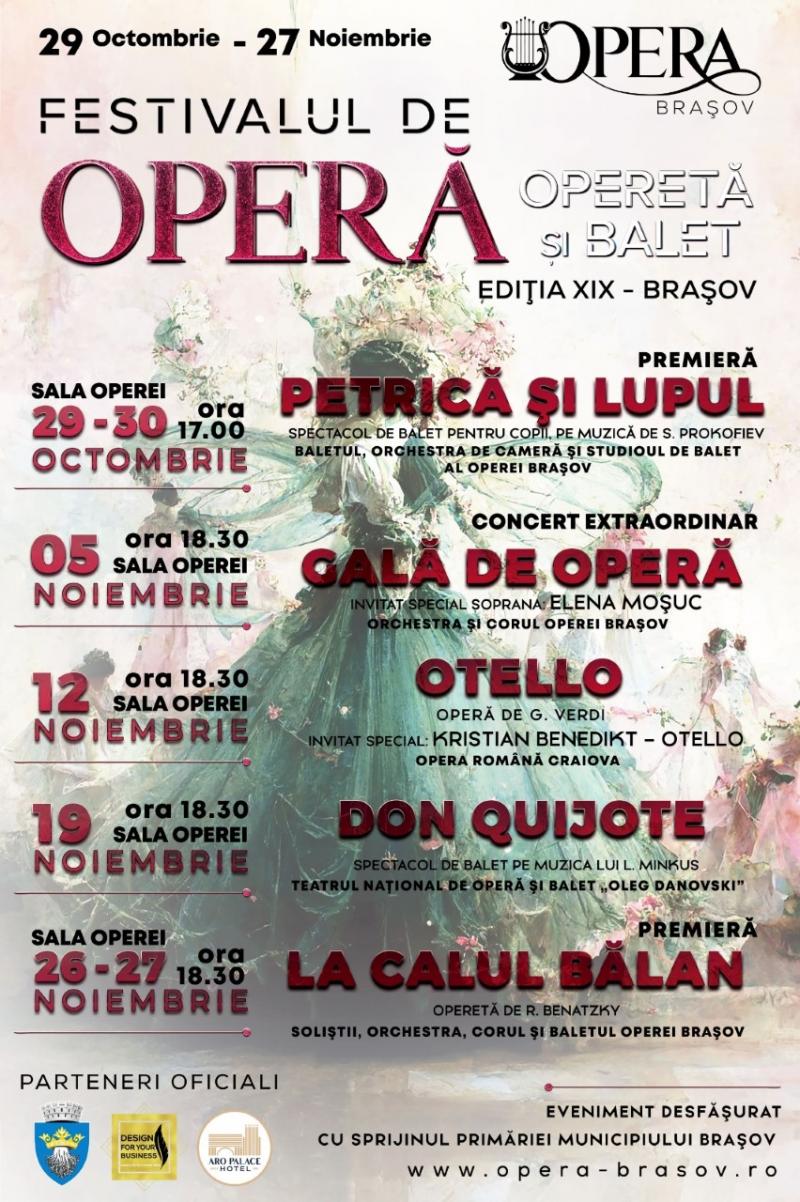 Festivalul de Operă, Operetă și Balet 2022, ediția a XIX-a