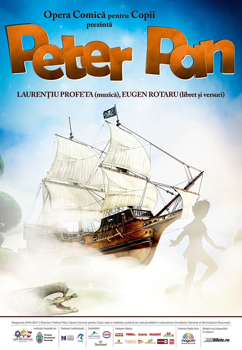 Peter Pan la Opera Comică pentru Copii