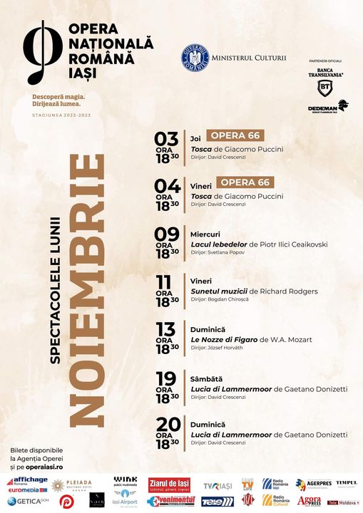 Program noiembrie 2022