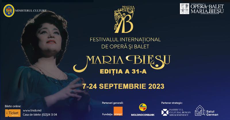 O nouă ediție a Festivalului de Operă și Balet „Maria Bieșu”