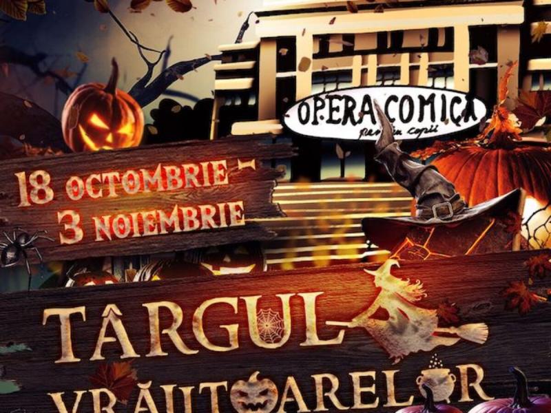 50.000 de participanți au intrat în atmosfera Târgului Vrăjitoarelor la Opera Comică pentru Copii