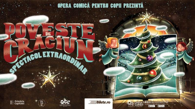Locuri suplimentare la spectacolul extraordinar „Poveste de Crăciun”