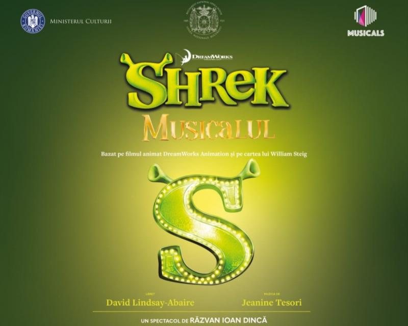 Musicalul Shrek revine pe scena ONB de Ziua Copilului. Horia Brenciu, în rolul căpcăunului simpatic