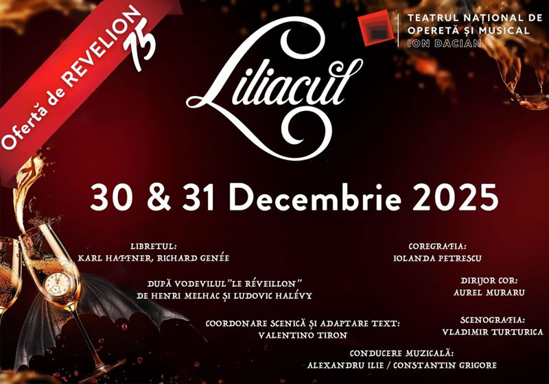Ofertă specială de Revelion: Reduceri pentru seniori la Liliacul - 30 & 31 decembrie
