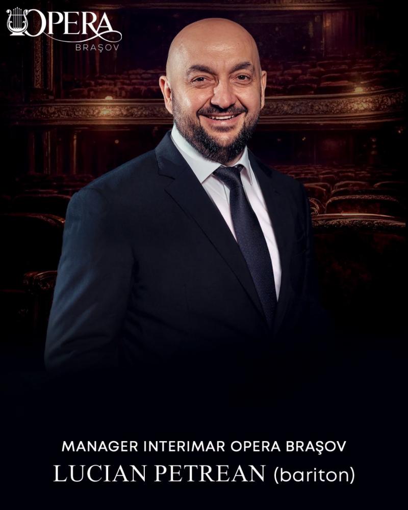 Lucian Petrean, managerul Operei Brașov, obține al doilea titlu de doctor – un parcurs dedicat excelenței și perfecționării continue