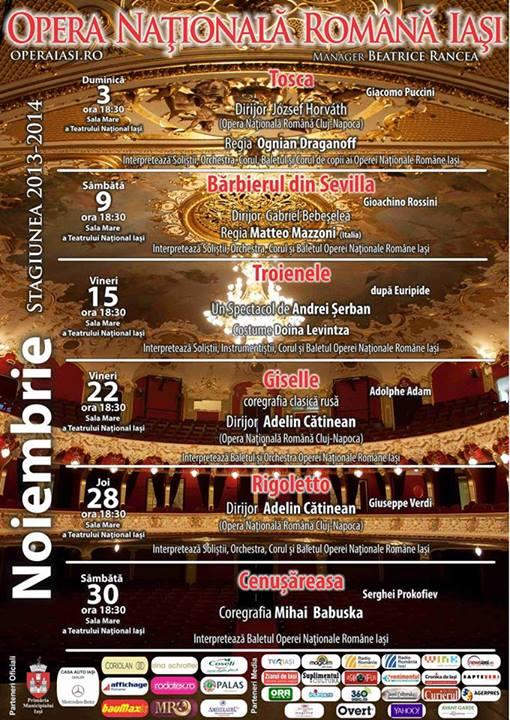 Program noiembrie 2013